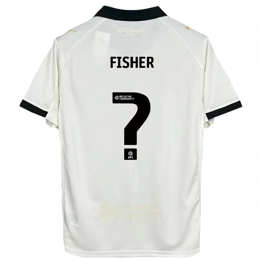 Danxen Pánské Elijah Fisher #0 Špinavě Bílá Černá Domů Hráčské Dresy 2025/26 Dres