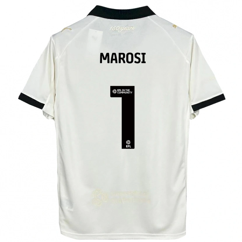 Danxen Pánské Marko Marosi #1 Špinavě Bílá Černá Domů Hráčské Dresy 2025/26 Dres