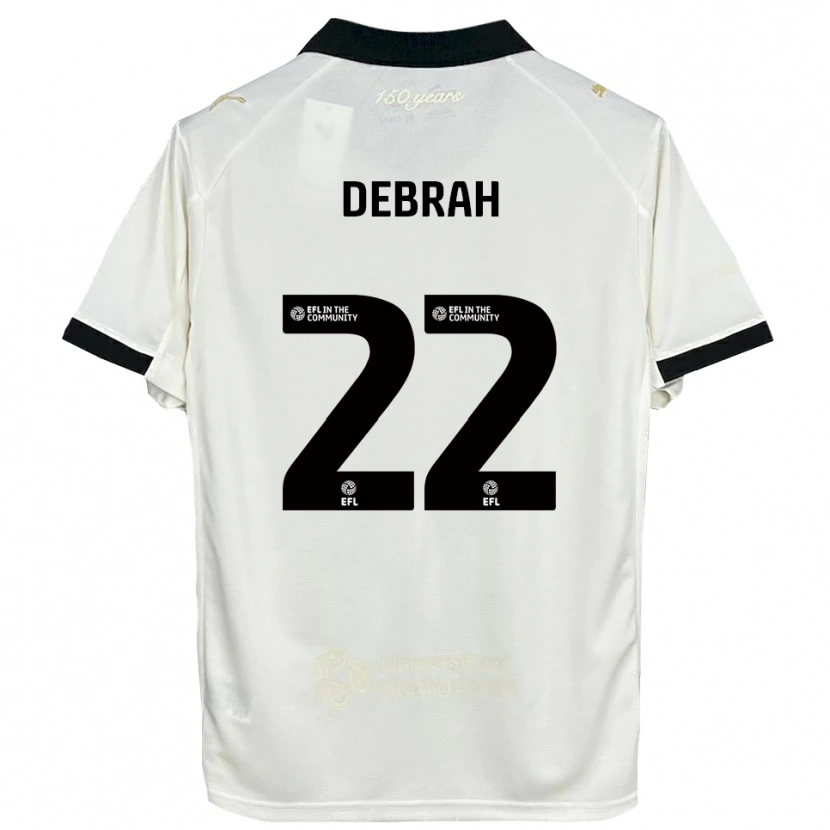 Danxen Pánské Jesse Debrah #22 Špinavě Bílá Černá Domů Hráčské Dresy 2025/26 Dres