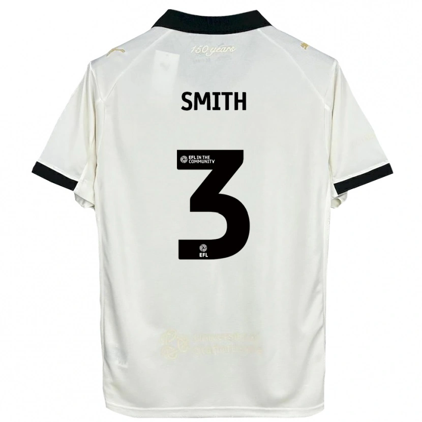 Danxen Pánské Jessica Smith #3 Špinavě Bílá Černá Domů Hráčské Dresy 2025/26 Dres