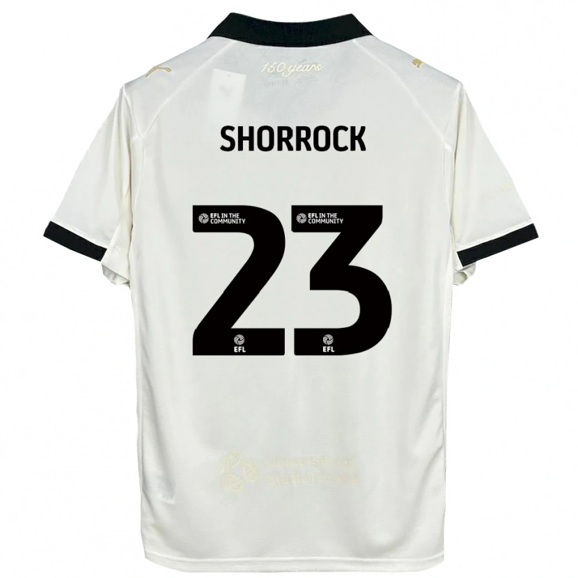 Danxen Pánské Jack Shorrock #23 Špinavě Bílá Černá Domů Hráčské Dresy 2025/26 Dres