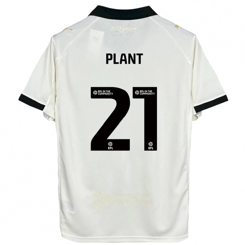 Danxen Pánské James Plant #21 Špinavě Bílá Černá Domů Hráčské Dresy 2025/26 Dres