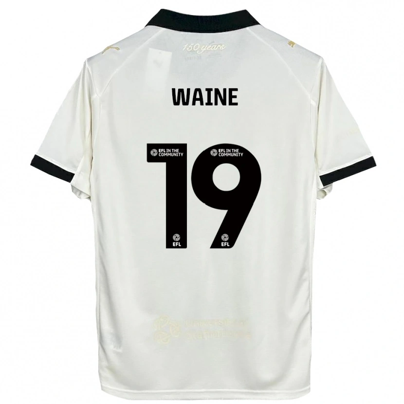 Danxen Pánské Ben Waine #19 Špinavě Bílá Černá Domů Hráčské Dresy 2025/26 Dres