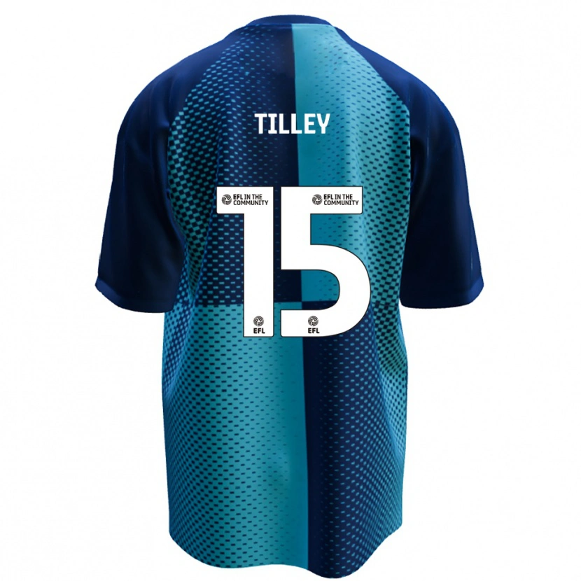 Danxen Pánské James Tilley #15 Modrá Nebesky Modrá Domů Hráčské Dresy 2025/26 Dres