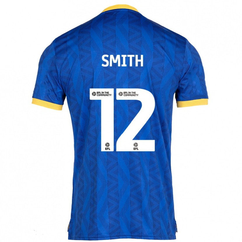 Danxen Pánské Alistair Smith #12 Námořnická Žlutá Domů Hráčské Dresy 2025/26 Dres