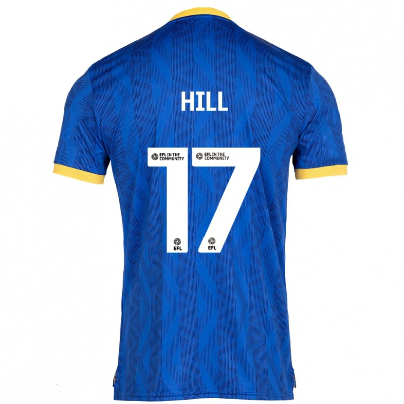 Danxen Pánské Anisha Hill #17 Námořnická Žlutá Domů Hráčské Dresy 2025/26 Dres