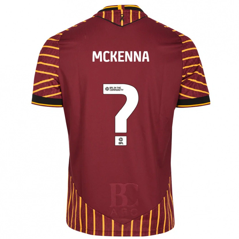 Danxen Pánské Maria Mckenna #0 Oranžová Vínová Domů Hráčské Dresy 2025/26 Dres