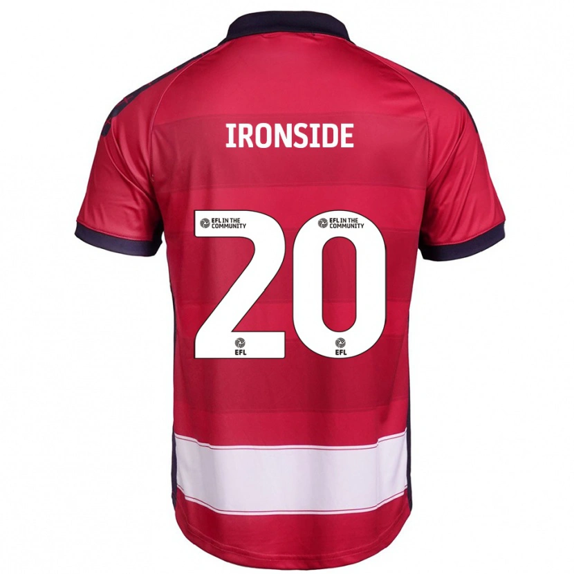 Danxen Pánské Joe Ironside #20 Červená Bílá Domů Hráčské Dresy 2025/26 Dres