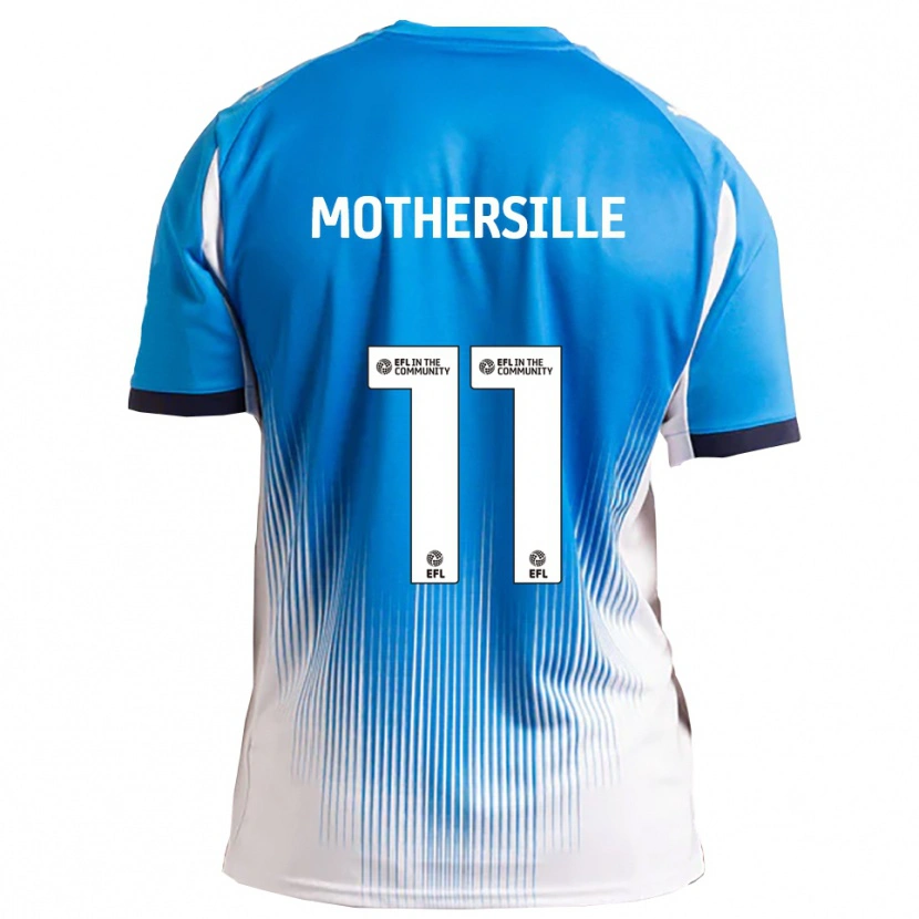 Danxen Pánské Malik Mothersille #11 Modrá Bílá Domů Hráčské Dresy 2025/26 Dres