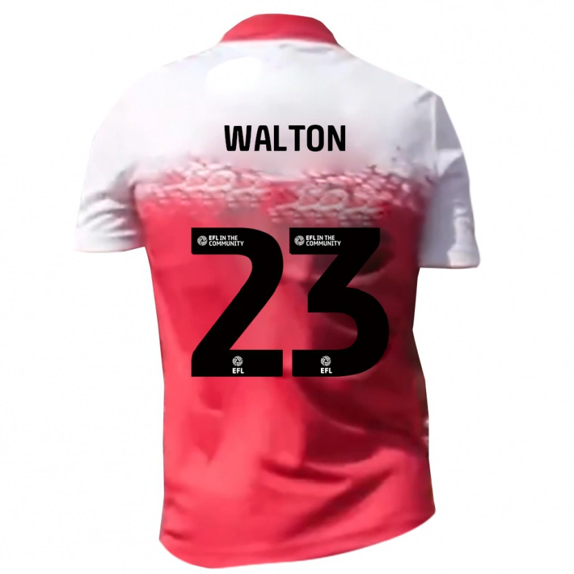 Danxen Pánské Tyler Walton #23 Červená Bílá Domů Hráčské Dresy 2025/26 Dres