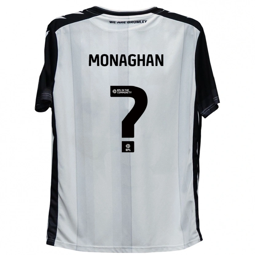 Danxen Pánské Daisy Monaghan #0 Bílá Černá Domů Hráčské Dresy 2025/26 Dres