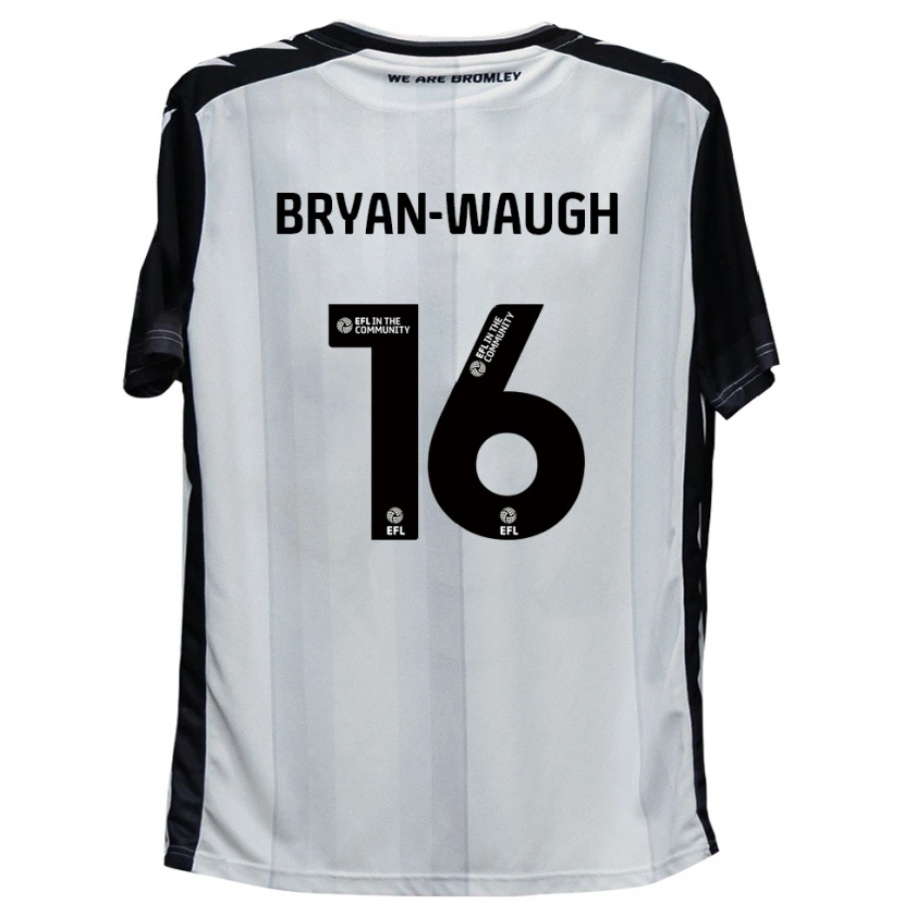 Danxen Pánské Brandon Bryan-Waugh #16 Bílá Černá Domů Hráčské Dresy 2025/26 Dres