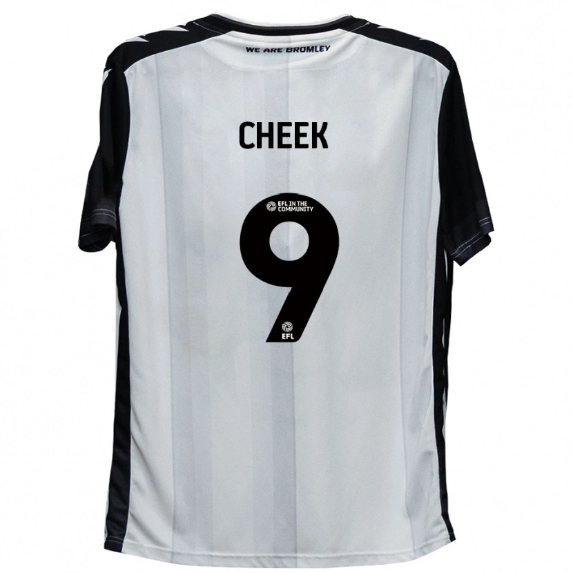 Danxen Pánské Michael Cheek #9 Bílá Černá Domů Hráčské Dresy 2025/26 Dres