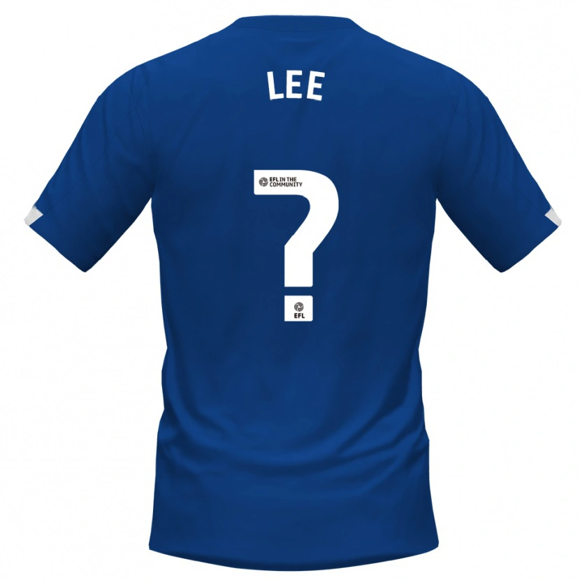 Danxen Pánské Katelin Lee #0 Modrá Bílá Domů Hráčské Dresy 2025/26 Dres