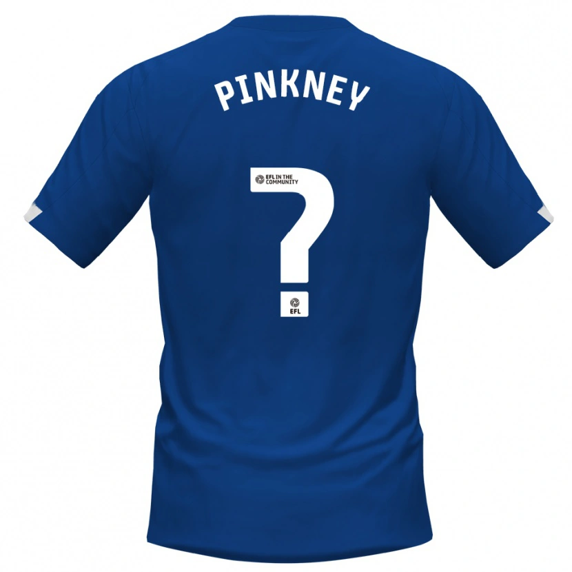 Danxen Pánské Millie Pinkney #0 Modrá Bílá Domů Hráčské Dresy 2025/26 Dres