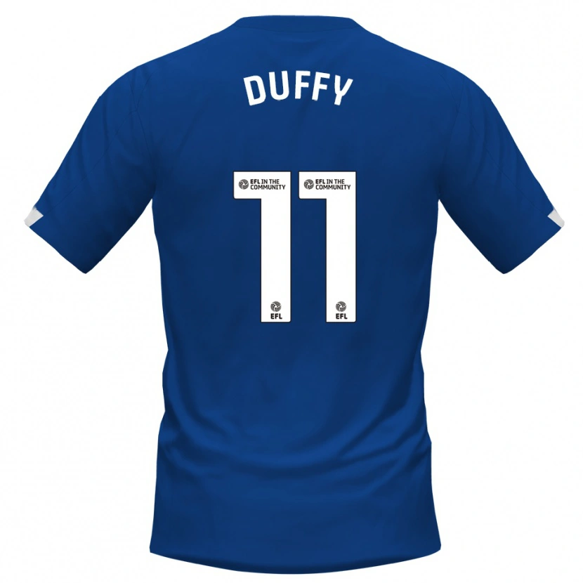 Danxen Pánské Dylan Duffy #11 Modrá Bílá Domů Hráčské Dresy 2025/26 Dres