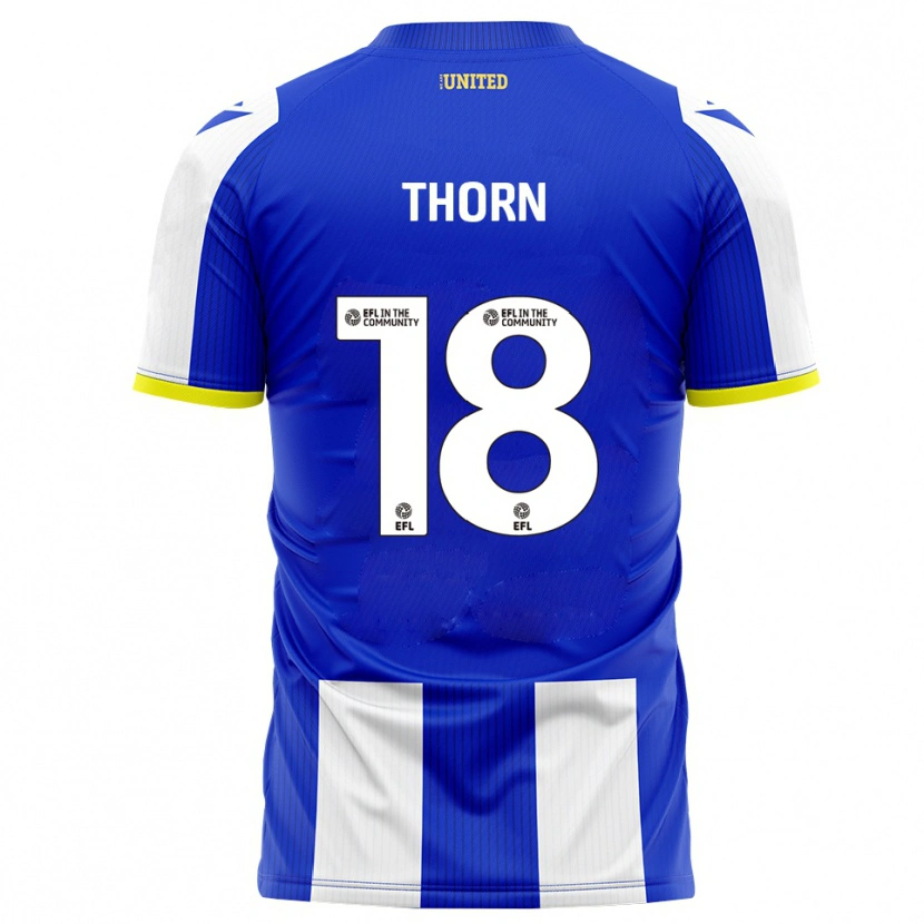 Danxen Pánské Oscar Thorn #18 Modrá Bílá Domů Hráčské Dresy 2025/26 Dres