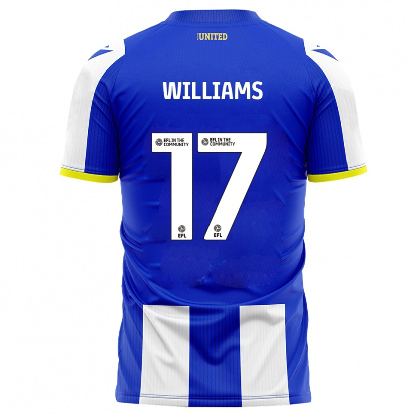 Danxen Pánské Jaden Williams #17 Modrá Bílá Domů Hráčské Dresy 2025/26 Dres