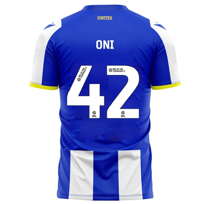 Danxen Pánské Milton Oni #42 Modrá Bílá Domů Hráčské Dresy 2025/26 Dres