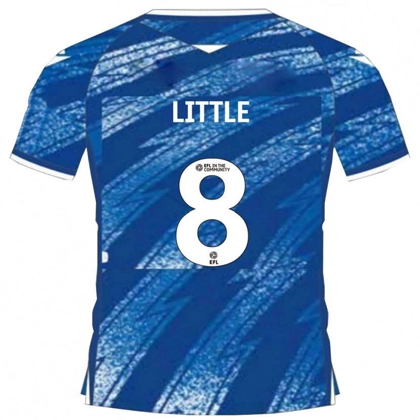 Danxen Pánské Armani Little #8 Modrá Bílá Domů Hráčské Dresy 2025/26 Dres