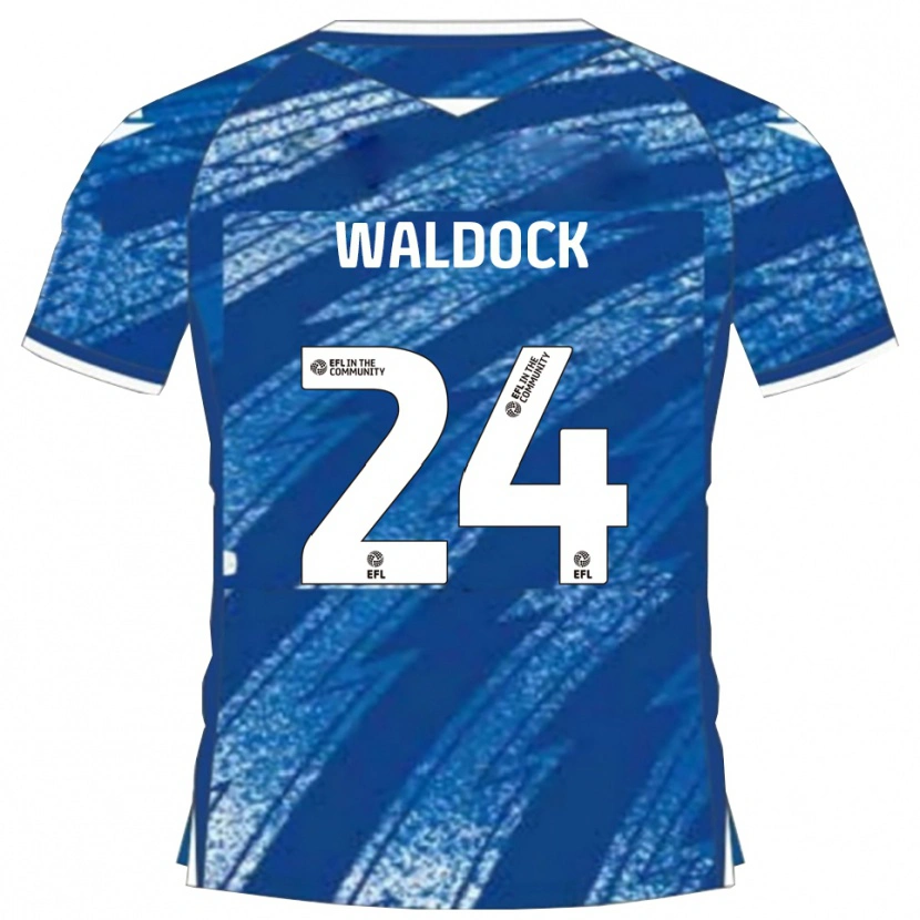 Danxen Pánské Harry Waldock #24 Modrá Bílá Domů Hráčské Dresy 2025/26 Dres