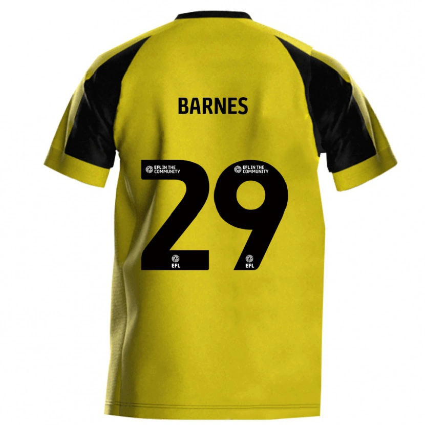 Danxen Pánské Lucas Barnes #29 Žlutá Šedá Domů Hráčské Dresy 2025/26 Dres