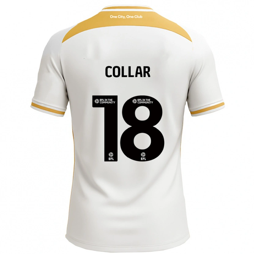 Danxen Pánské Will Collar #18 Bílá Zlatá Domů Hráčské Dresy 2025/26 Dres