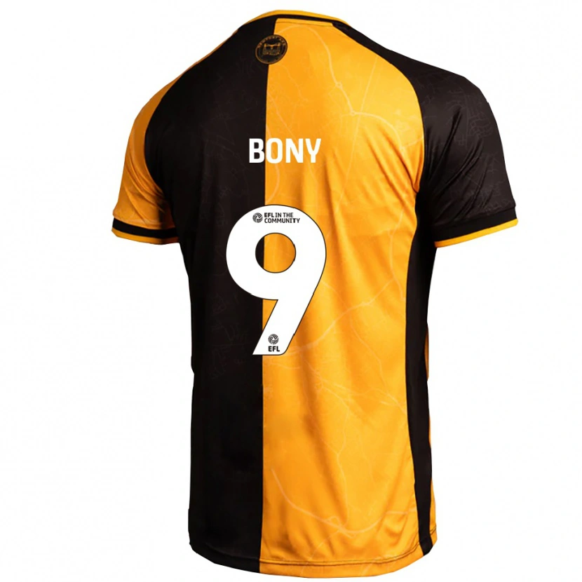 Danxen Pánské Orphee Bony #9 Žlutá Černá Domů Hráčské Dresy 2025/26 Dres