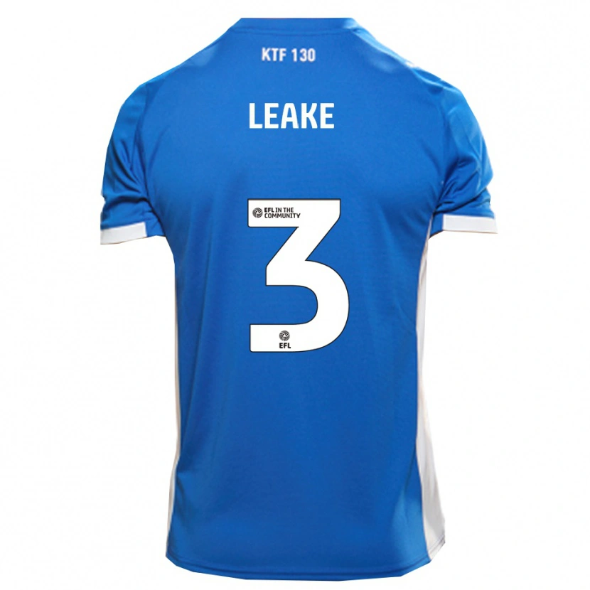 Danxen Pánské Jake Leake #3 Modrá Bílá Domů Hráčské Dresy 2025/26 Dres