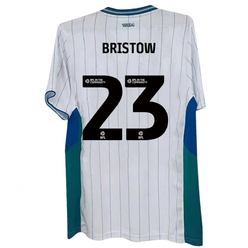 Danxen Pánské Ethan Bristow #23 Bílá Zelená Modrá Domů Hráčské Dresy 2025/26 Dres