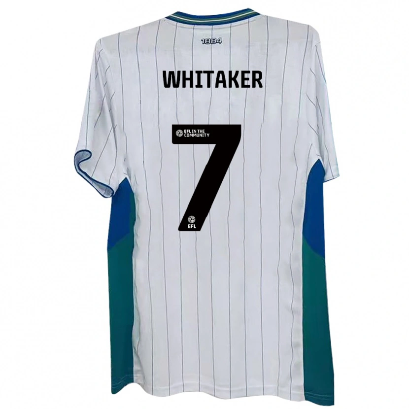 Danxen Pánské Charlie Whitaker #7 Bílá Zelená Modrá Domů Hráčské Dresy 2025/26 Dres