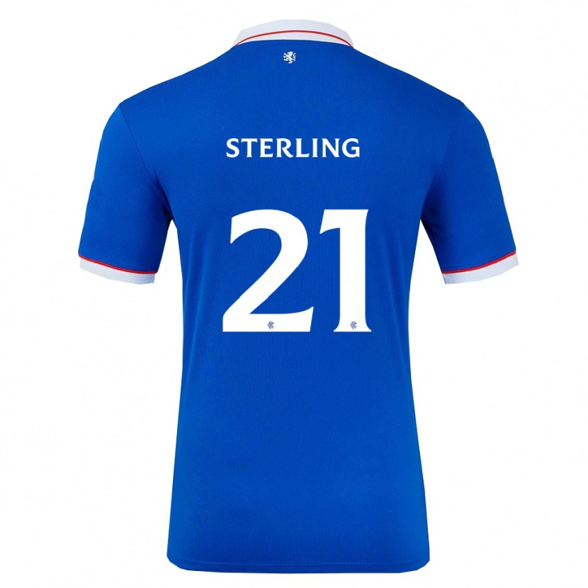 Danxen Pánské Dujon Sterling #21 Modrá Bílá Domů Hráčské Dresy 2025/26 Dres