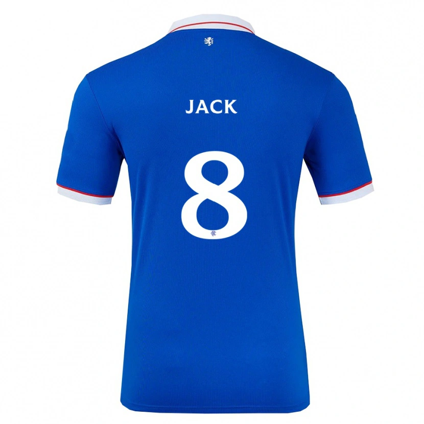Danxen Pánské Ryan Jack #8 Modrá Bílá Domů Hráčské Dresy 2025/26 Dres