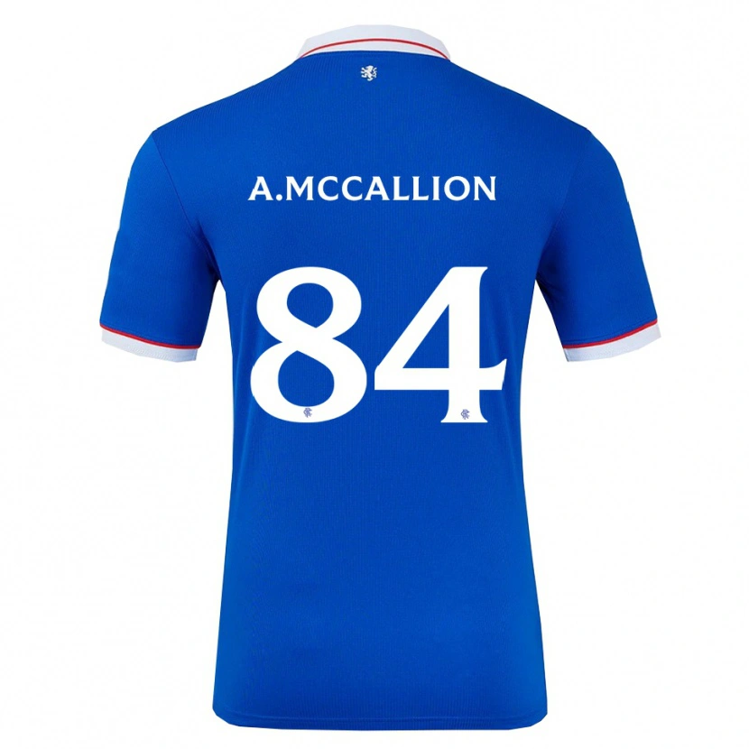 Danxen Pánské Aiden Mccallion #84 Modrá Bílá Domů Hráčské Dresy 2025/26 Dres