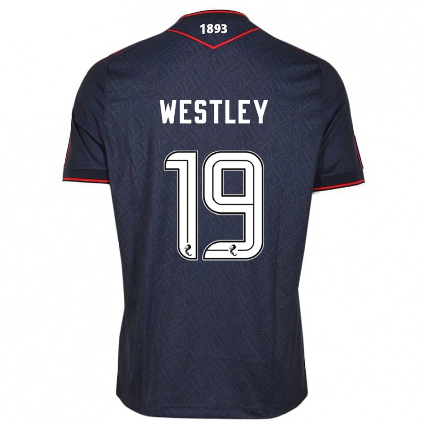 Danxen Pánské Joe Westley #19 Námořnická Bílá Domů Hráčské Dresy 2025/26 Dres