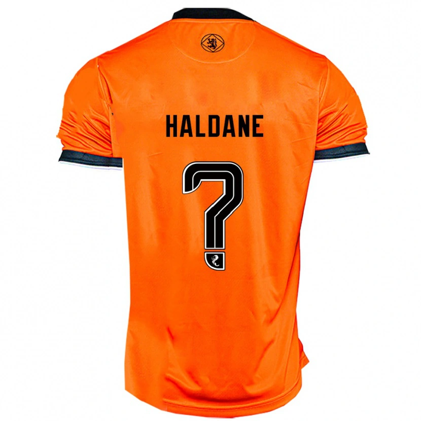 Danxen Pánské Lewis Haldane #0 Oranžová Černá Domů Hráčské Dresy 2025/26 Dres