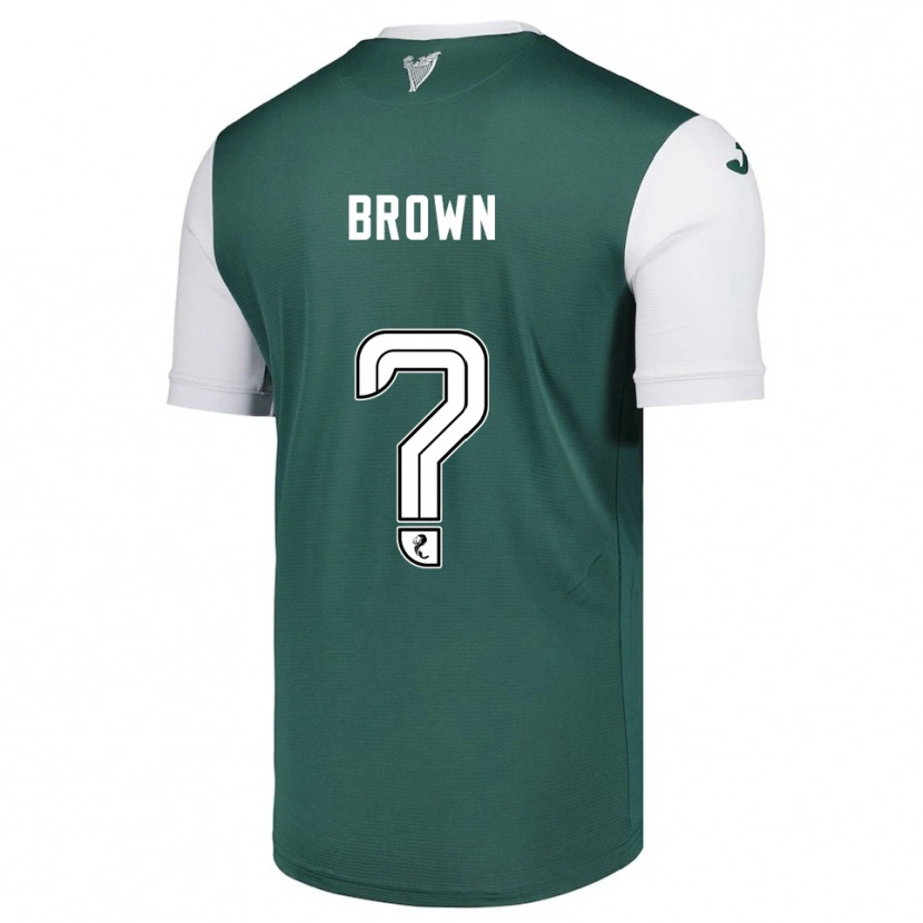 Danxen Pánské Fraser Brown #0 Zelená Bílá Domů Hráčské Dresy 2025/26 Dres