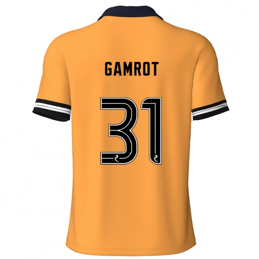 Danxen Pánské Schenai Gamrot #31 Žlutá Černá Domů Hráčské Dresy 2025/26 Dres