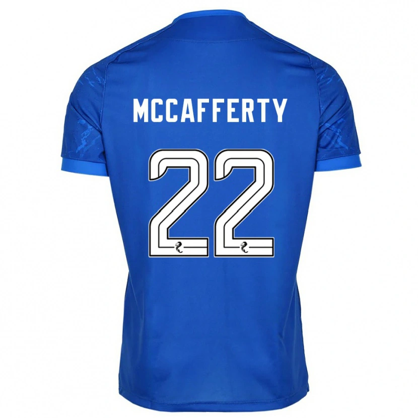 Danxen Pánské Eirinn Mccafferty #22 Modrá Bílá Domů Hráčské Dresy 2025/26 Dres