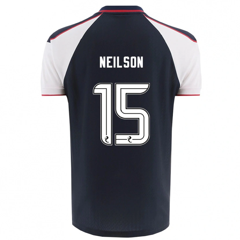 Danxen Pánské Lewis Neilson #15 Námořnická Bílá Domů Hráčské Dresy 2025/26 Dres