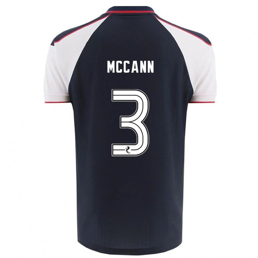 Danxen Pánské Leon Mccann #3 Námořnická Bílá Domů Hráčské Dresy 2025/26 Dres