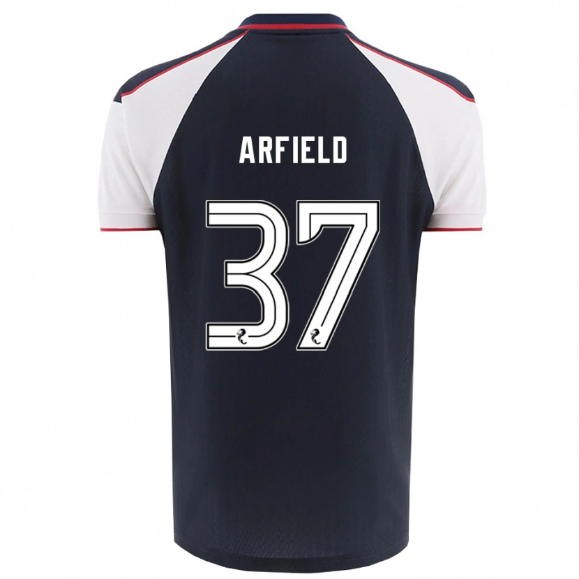 Danxen Pánské Scott Arfield #37 Námořnická Bílá Domů Hráčské Dresy 2025/26 Dres