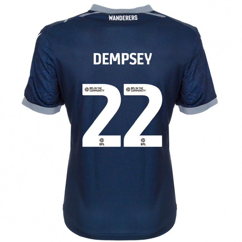 Danxen Pánské Kyle Dempsey #22 Námořnická Šedá Daleko Hráčské Dresy 2025/26 Dres