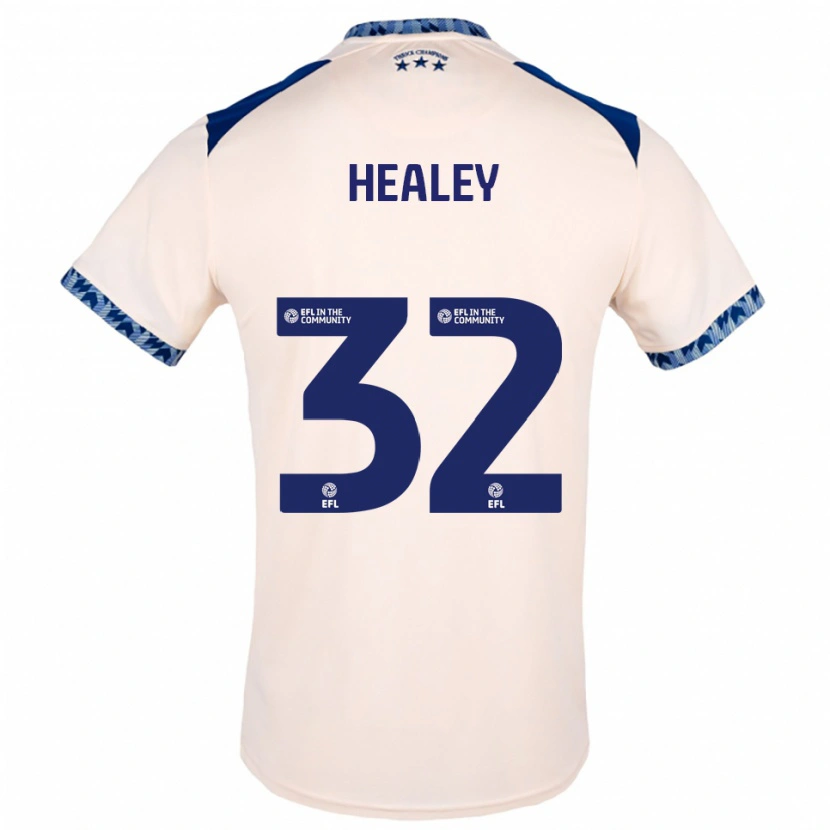 Danxen Pánské Rhys Healey #32 Špinavě Bílá Námořnická Daleko Hráčské Dresy 2025/26 Dres