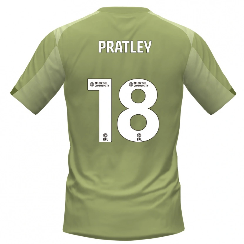 Danxen Pánské Darren Pratley #18 Šalvějová Šampaňská Daleko Hráčské Dresy 2025/26 Dres