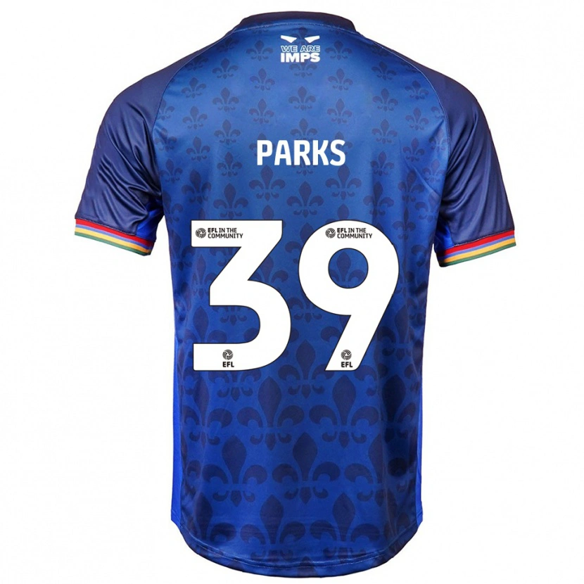 Danxen Pánské Charlie Parks #39 Modrá Námořnická Daleko Hráčské Dresy 2025/26 Dres