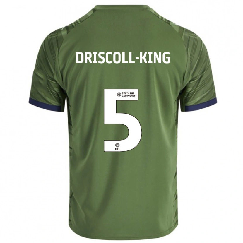 Danxen Pánské Evie Driscoll-King #5 Zelená Bílá Daleko Hráčské Dresy 2025/26 Dres