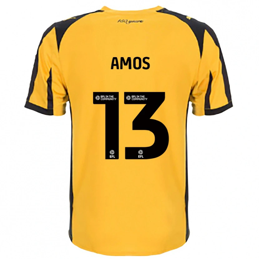 Danxen Pánské Ben Amos #13 Oranžová Černá Daleko Hráčské Dresy 2025/26 Dres