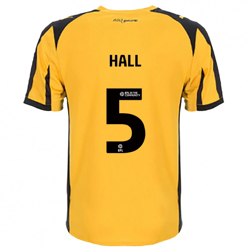 Danxen Pánské Connor Hall #5 Oranžová Černá Daleko Hráčské Dresy 2025/26 Dres
