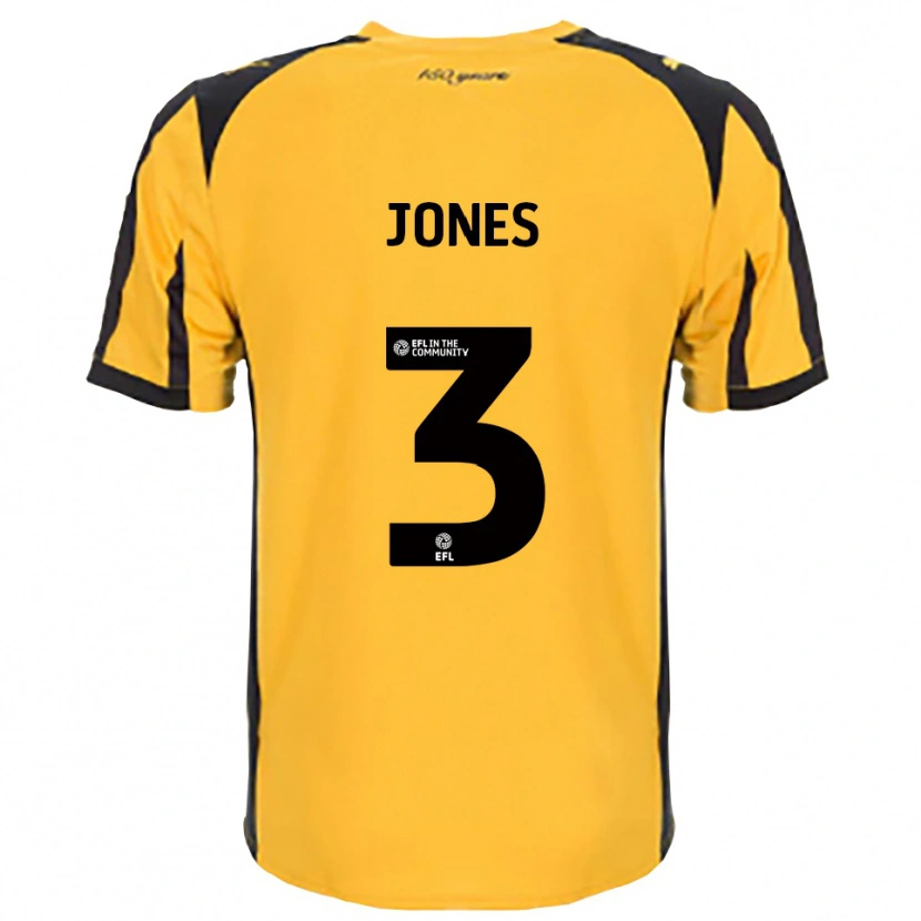 Danxen Pánské Dan Jones #3 Oranžová Černá Daleko Hráčské Dresy 2025/26 Dres